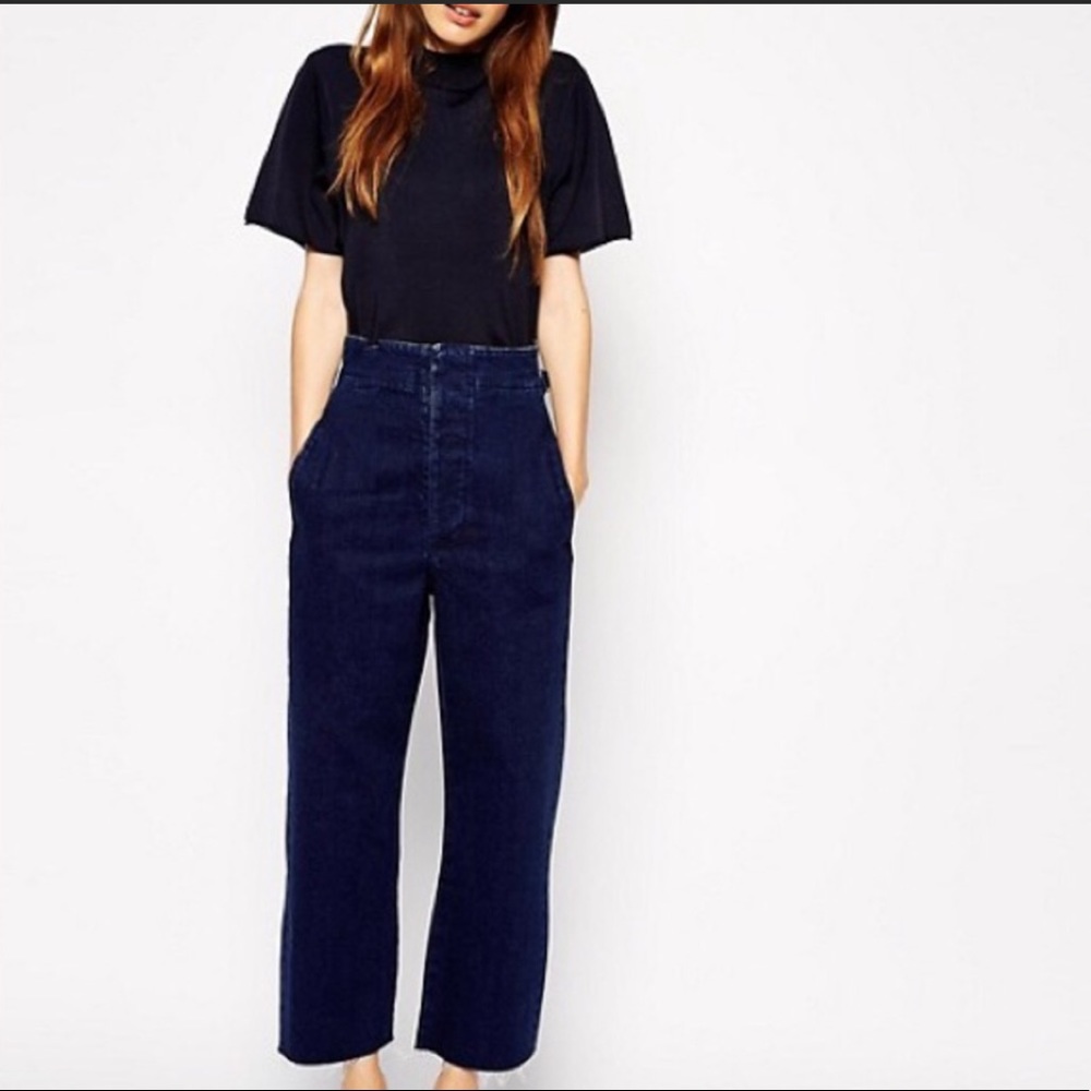 ASOS Wide Leg Sailor Jean for SALE!